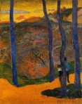 ლურჯი ხეები, პოლ გოგენი, 1888