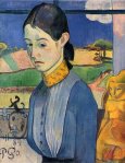1889, ახალგაზრდა ბრეტონელი. პოლ გოგენი. Paul Gauguin