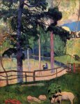 1889, ნოსტალგიური გასეირნება. პოლ გოგენი. Paul Gauguin