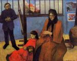 1889, შუფენეკერების ოჯახი. პოლ გოგენი. Paul Gauguin