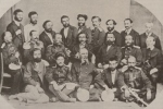 ილია ჭავჭავაძე დუშეთის საზოგადოებაში (მეორე რიგში, მარჯვნიდან მესამე), 1873